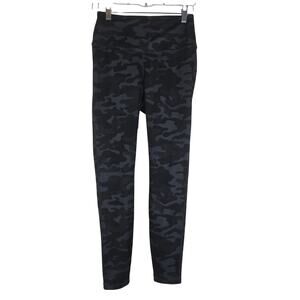 Danskin Black Gray Camoflauge Athletic Workout Women's Leggings S